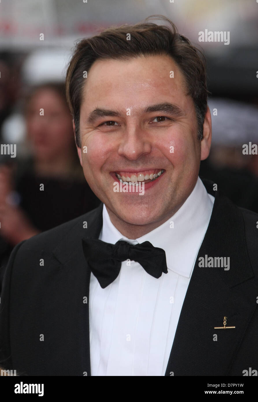 DAVID WALLIAMS BRITISH ACADEMY TELEVISION AWARDS SOUTHBANK LONDON ENGLAND UK 12. Mai 2013 Stockfoto