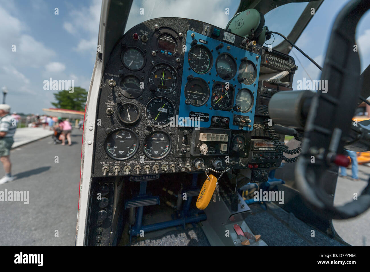 Tavares, Florida Woodlea Seehafen auf See Dora und Tavares einfliegen Wasserflugzeug event Stockfoto