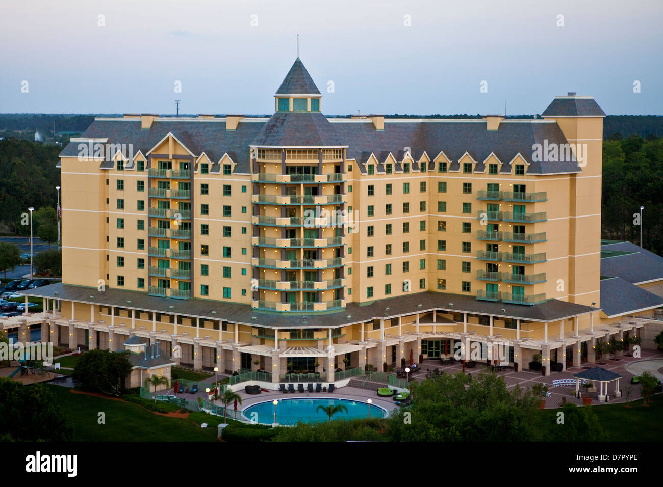 Die World Golf Village Renaissance Resort sieht in St. Augustine, Florida Stockfoto