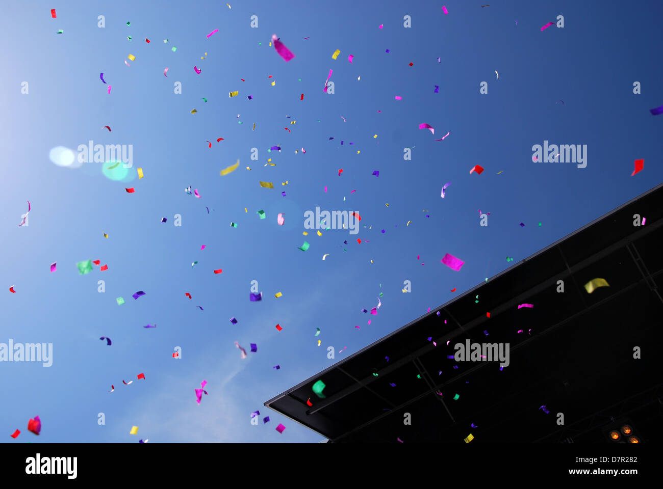 Konfetti Rock Festival, Niederlande Stockfoto