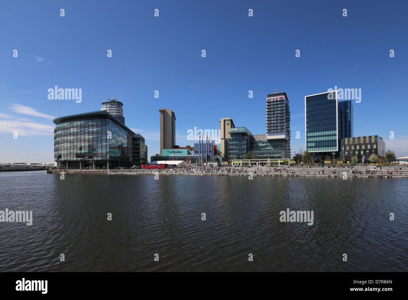 MediaCity UK Stockfoto