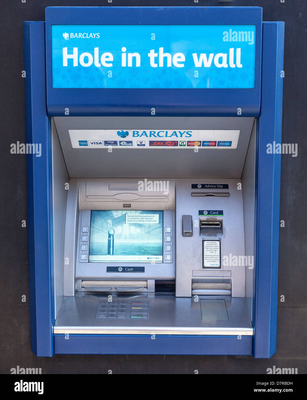 ATM Geldautomaten Maschine Stockfoto