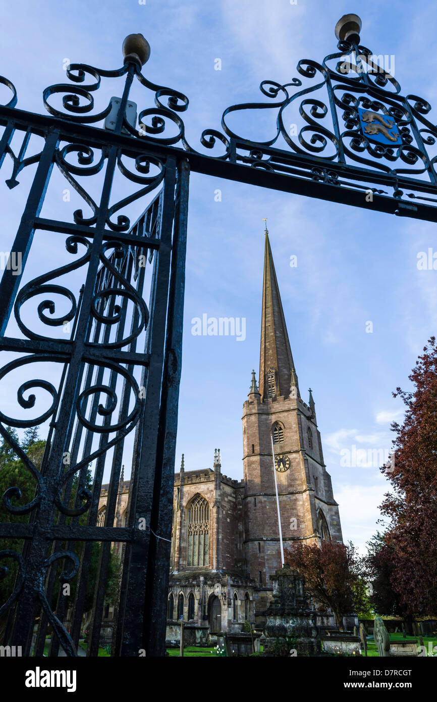 Pfarrkirche St Mary the Virgin und St Mary Magdalen, Tetbury, Gloucestershire - England Stockfoto