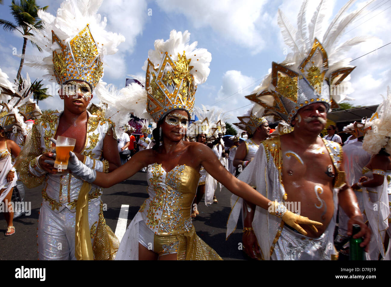 Aruba-Karneval Stockfoto