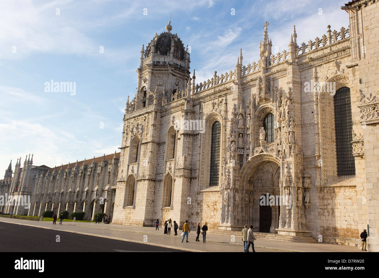 Lissabon, Portugal. Das Hieronymus-Kloster. Stockfoto