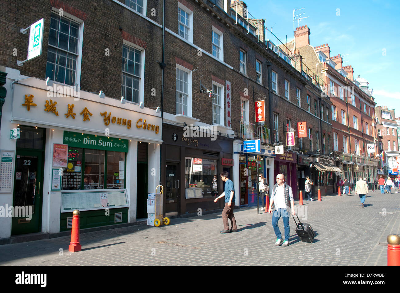 Lisle Street, Soho, London, UK Stockfoto