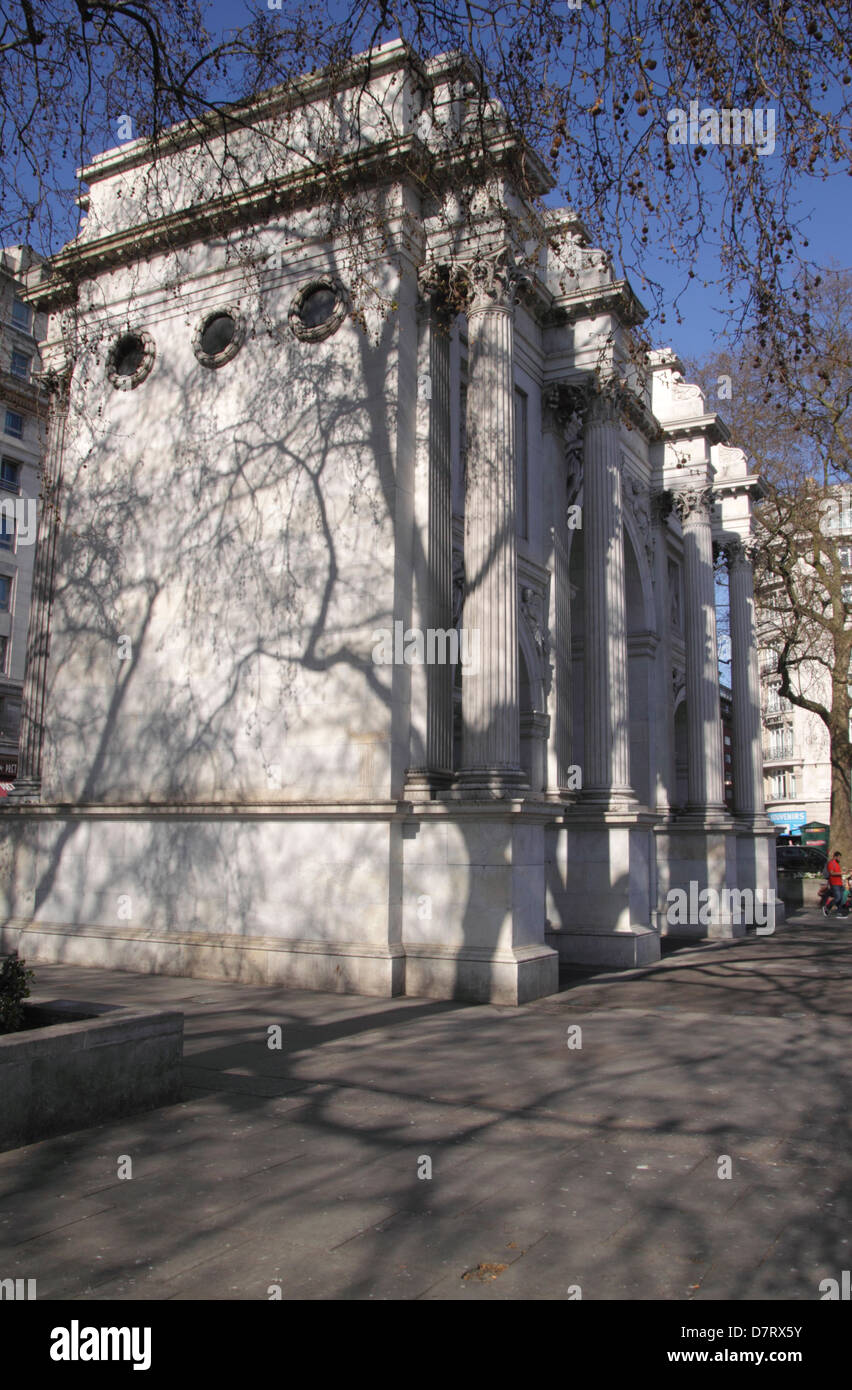 Marble Arch, Oxford Street London Stockfoto