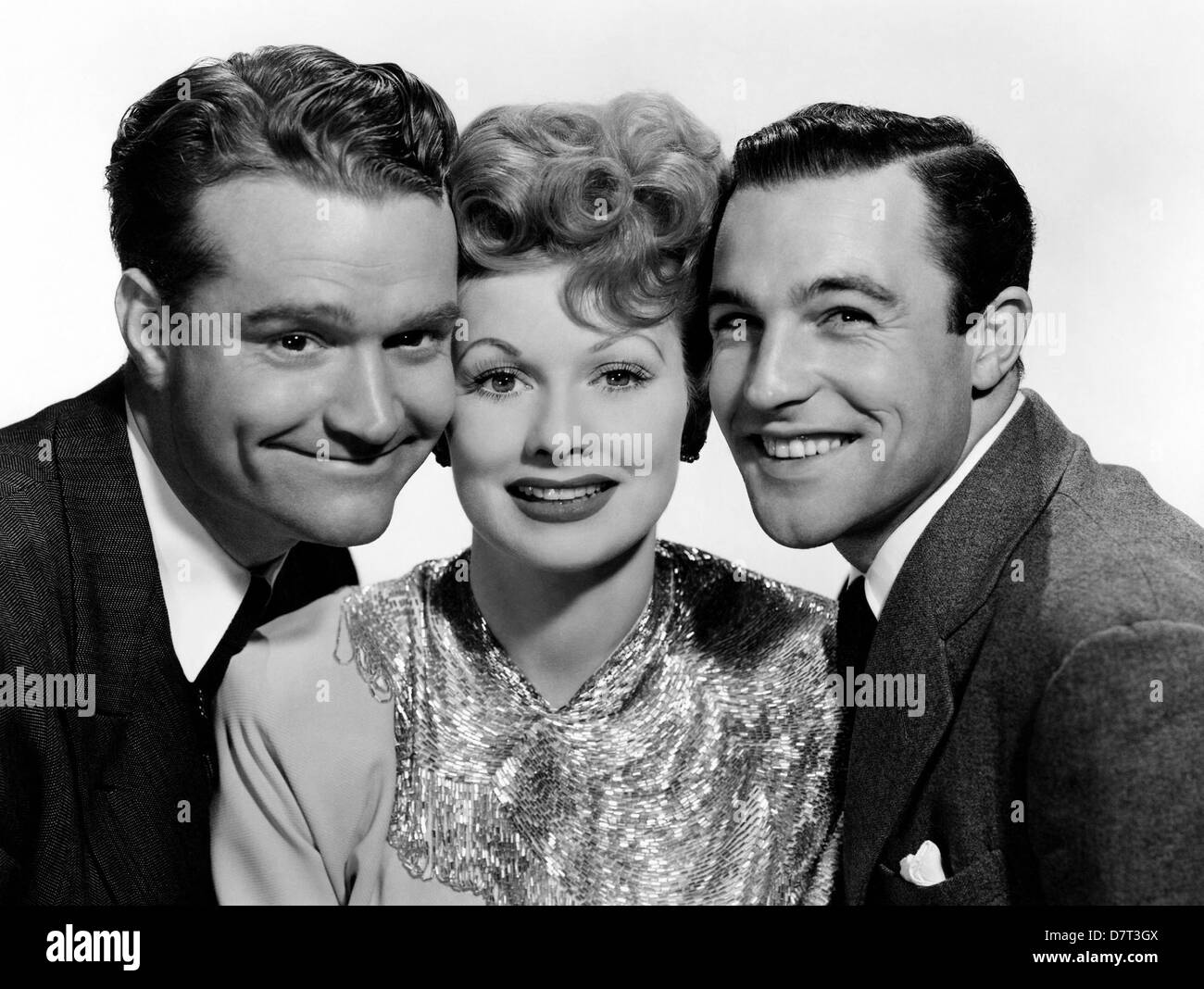 DUBARRY war A LADY 1943 MGM film mit von links: Red Skelton, Lucille Ball und Gene Kelly Stockfoto