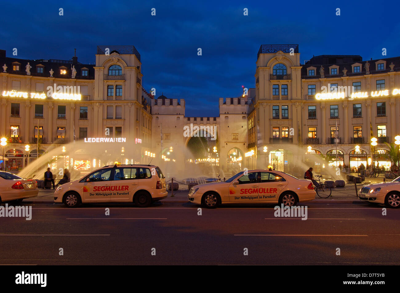 Karlsplatz, München, Bayern, Deutschland, Europa Stockfoto