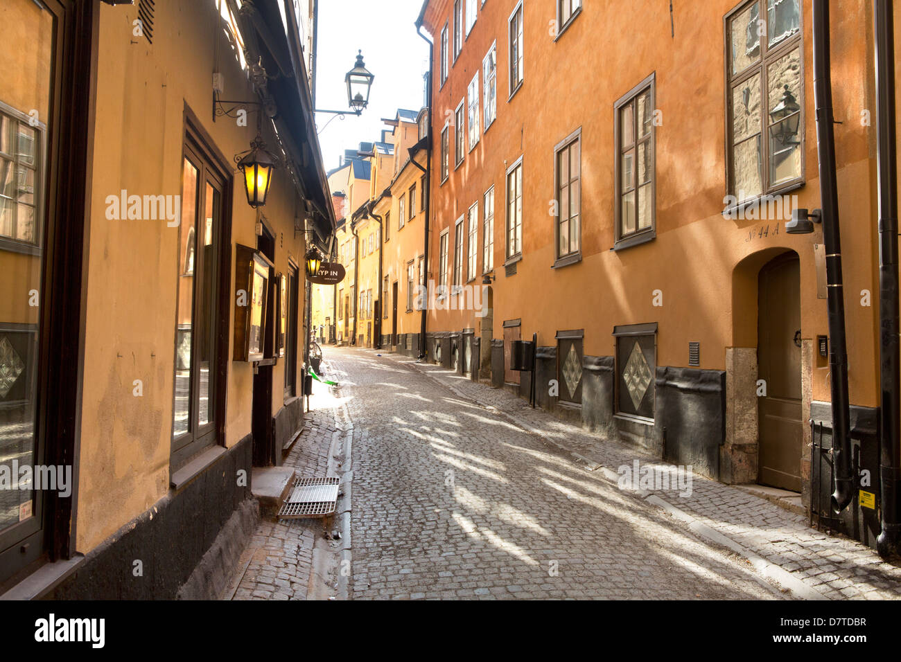 Die Altstadt (Gamla Stan) Stockholm, Schweden. Stockfoto