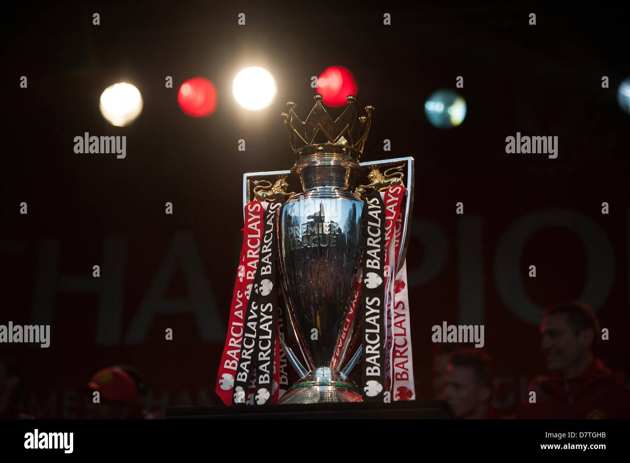 Manchester United Premier-League-Sieg Parade 2013. Stockfoto