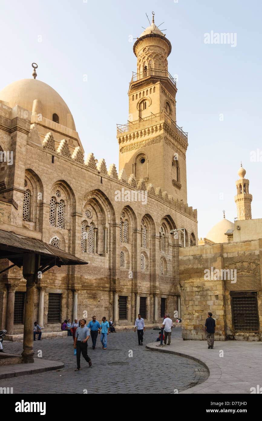 Al-Muizz Street im islamischen Kairo, Ägypten Stockfoto