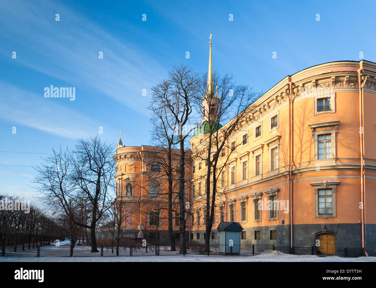 Mikhailovsky Castle in St. Petersburg, Russland Stockfoto