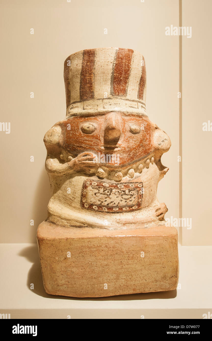 Präkolumbianischer Artefakte und Kunst in der Larco Museum, Lima, Peru, Südamerika Stockfoto
