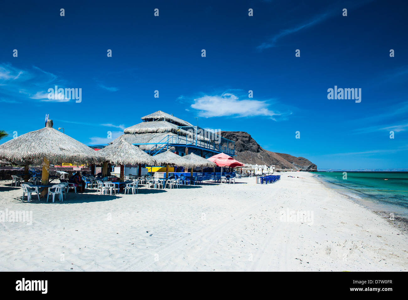 Playa Tecolote, Baja California, Mexiko Stockfoto