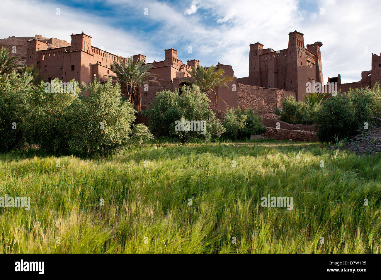 Ait Benhaddou, UNESCO World Heritage Site, Marokko, Nordafrika Stockfoto