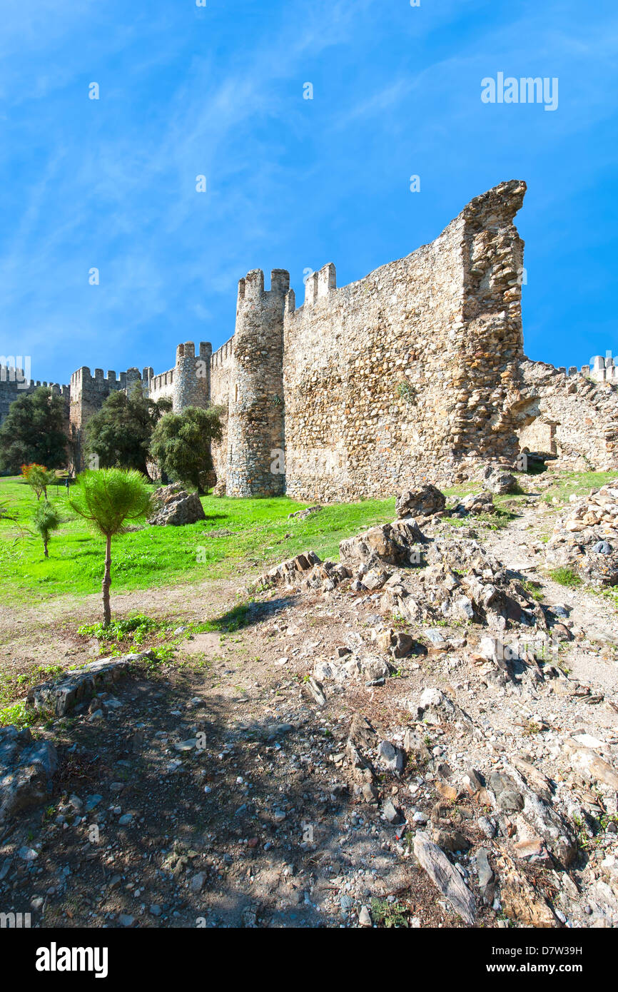 Mamure Burg, Anamur, Anatolien, Südwesten der Türkei Minor Stockfoto