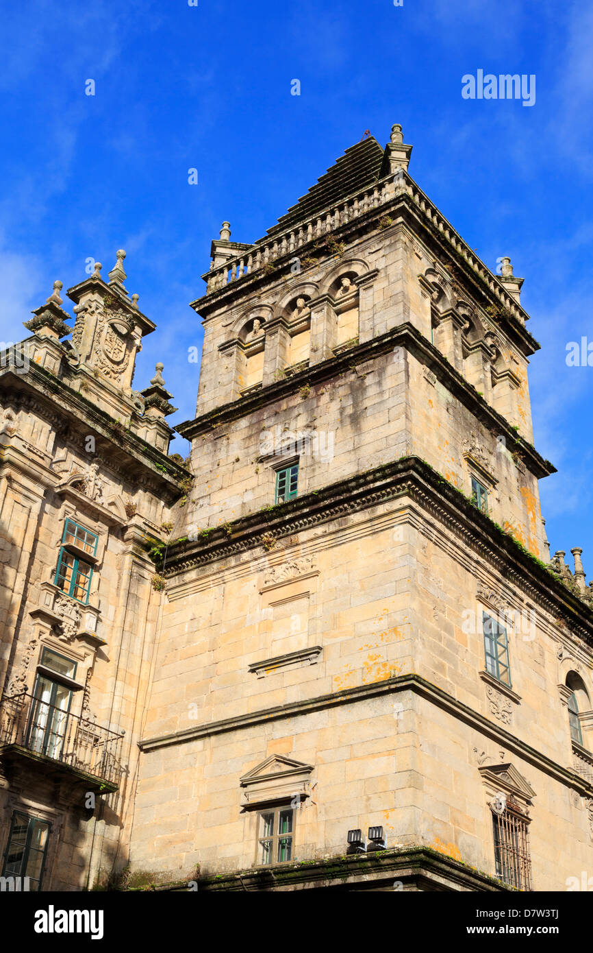 Kathedrale, Santiago De Compostela, UNESCO World Heritage Site, Galicien, Spanien Stockfoto