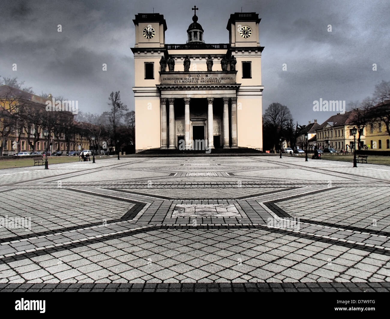 Katholische Kirche in Vac, Ungarn Stockfoto