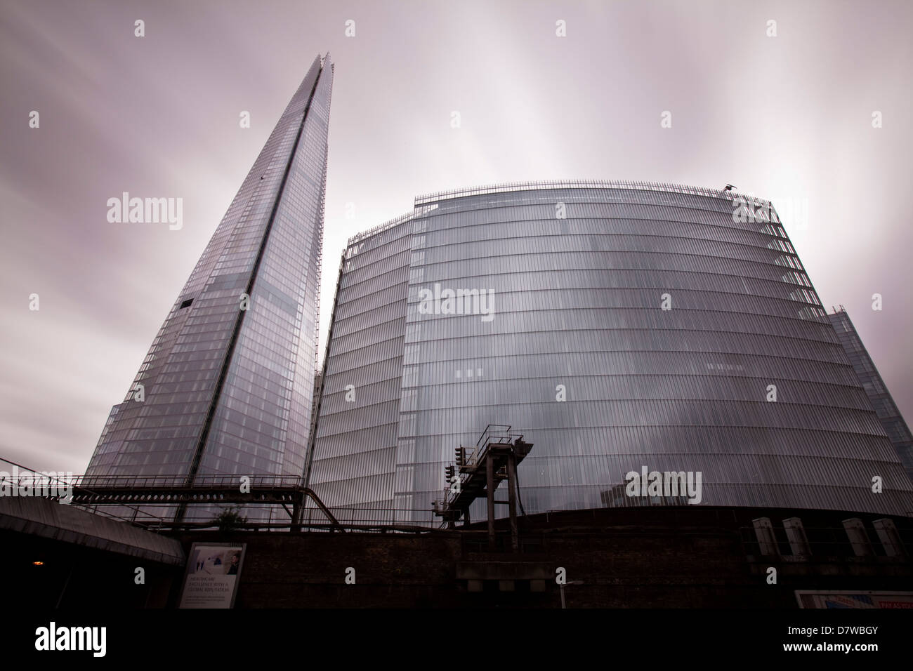 Der Shard London Bridge Viertel, London, England Stockfoto