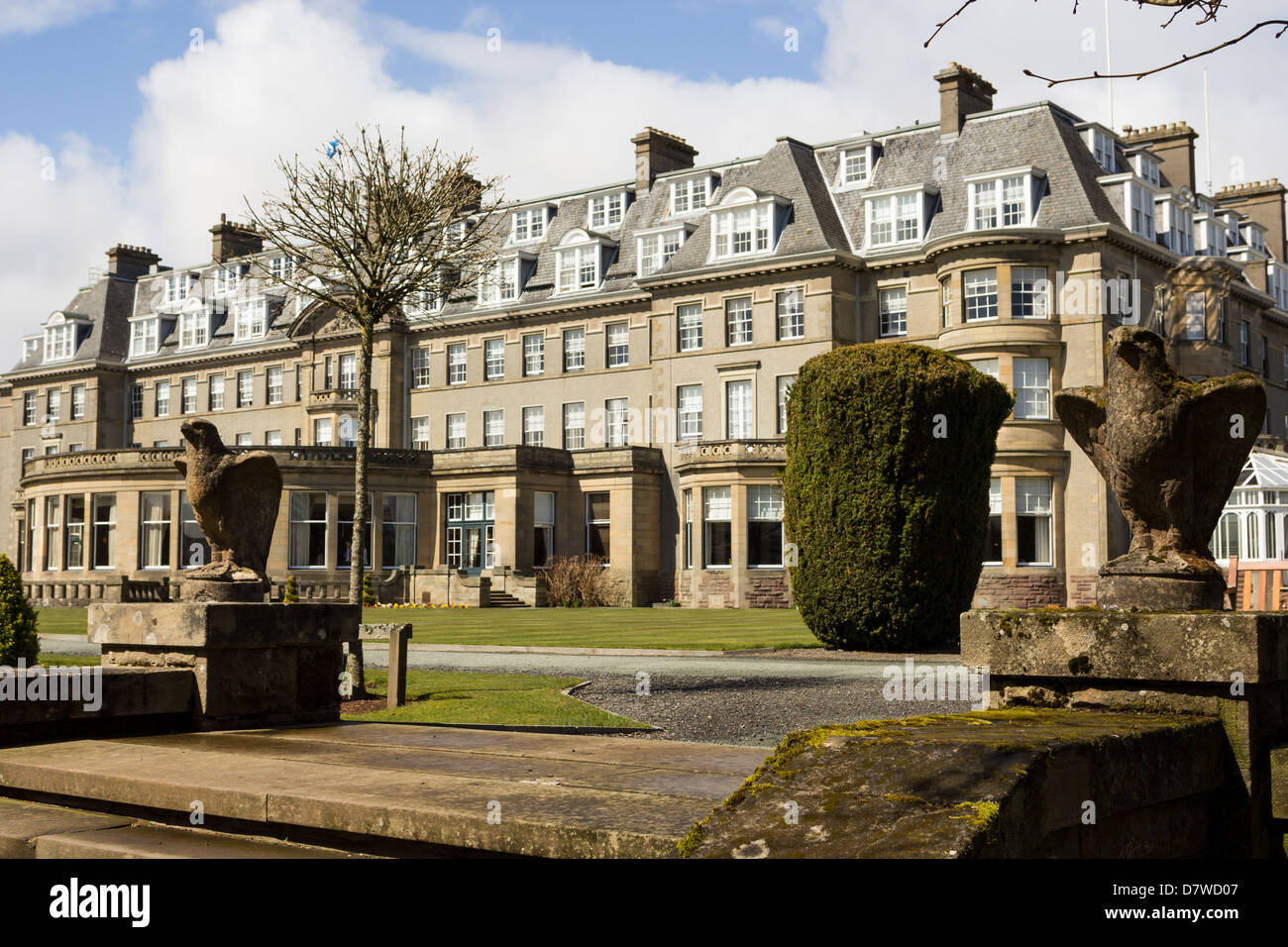 Gleneagles Hotel. Schottland, Vereinigtes Königreich Stockfoto