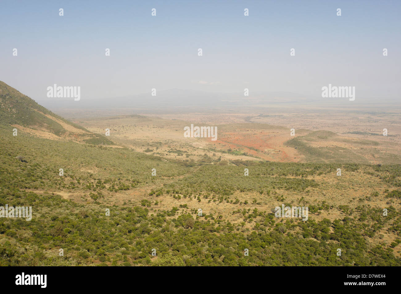 Great Rift Valley, Mount Longonot Nationalpark, Nakuru, Kenia Stockfoto