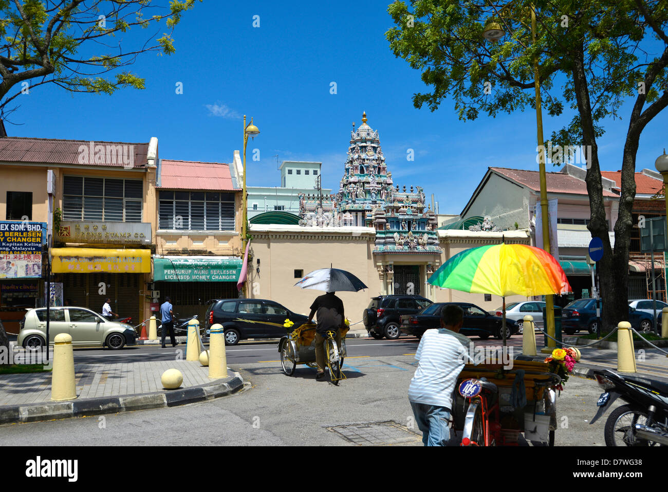 Asien Malaysia Penang Georgetown Stockfoto