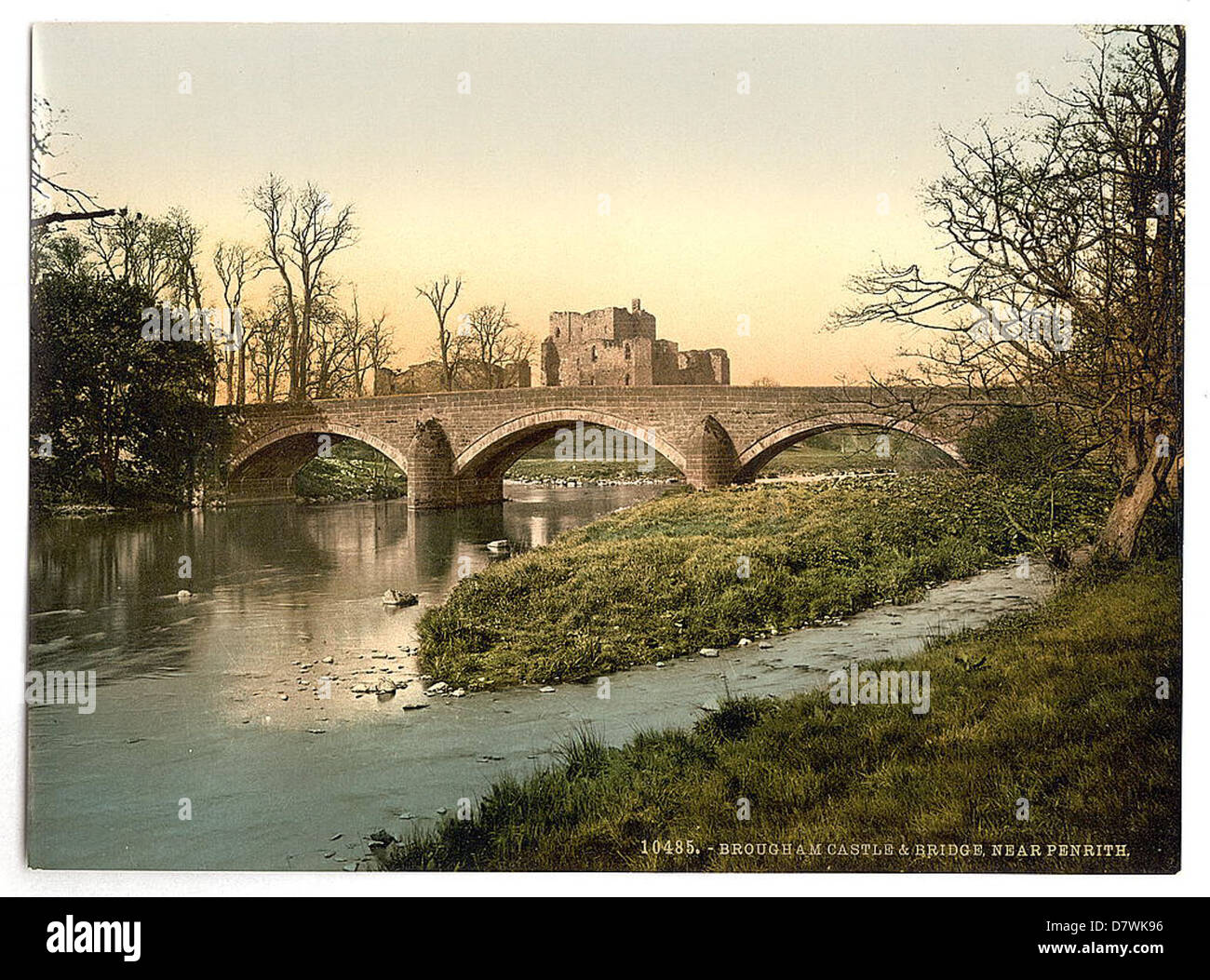 [Ullswater, Broughman Burg, in der Nähe von Penrith, Lake District, England] (LOC) Stockfoto