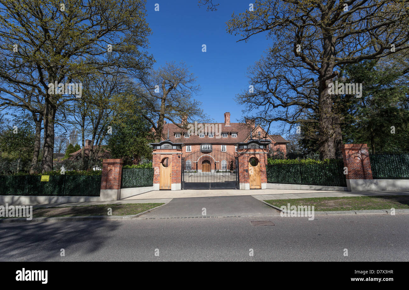 Heide Halle auf die Bischöfe Avenue, London N2, England, UK. Stockfoto