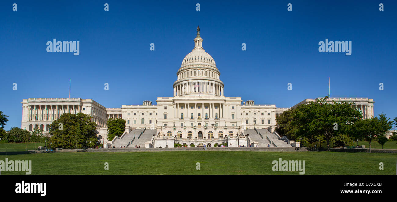 WASHINGTON, DC, USA - Vereinigte Staaten Kapitol. Stockfoto