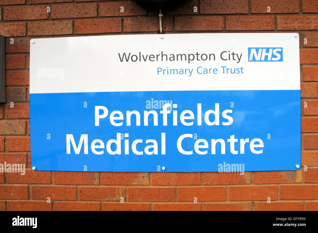 Pennfields Medical Center in Wolverhampton Stockfoto