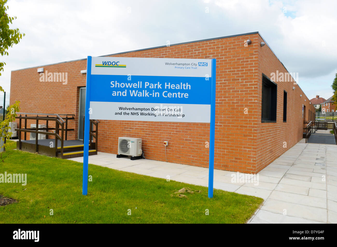 Showell Park Health &amp; Walk-in Centre, Wolverhampton Stockfoto