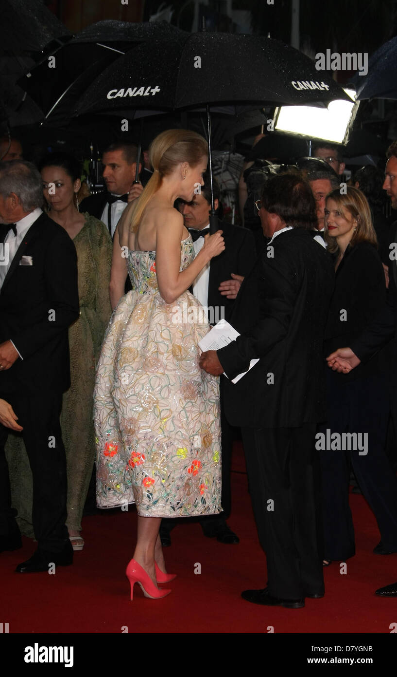 NICOLE KIDMAN der große GATSBY PREMIERE & Premiere CANNES FILM FESTIVAL 2013 CANNES Frankreich 15 Mai 2013 Stockfoto