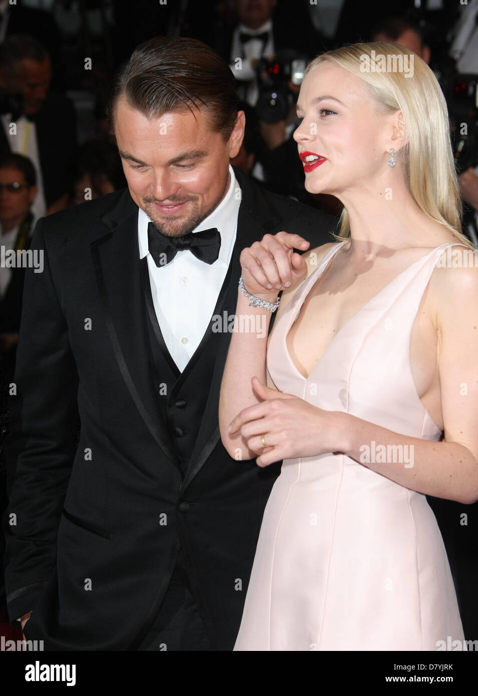 LEONARDO DICAPRIO & CAREY MULLIGAN der große GATSBY PREMIERE & Premiere CANNES FILM FESTIVAL 2013 CANNES Frankreich 15 Mai Stockfoto