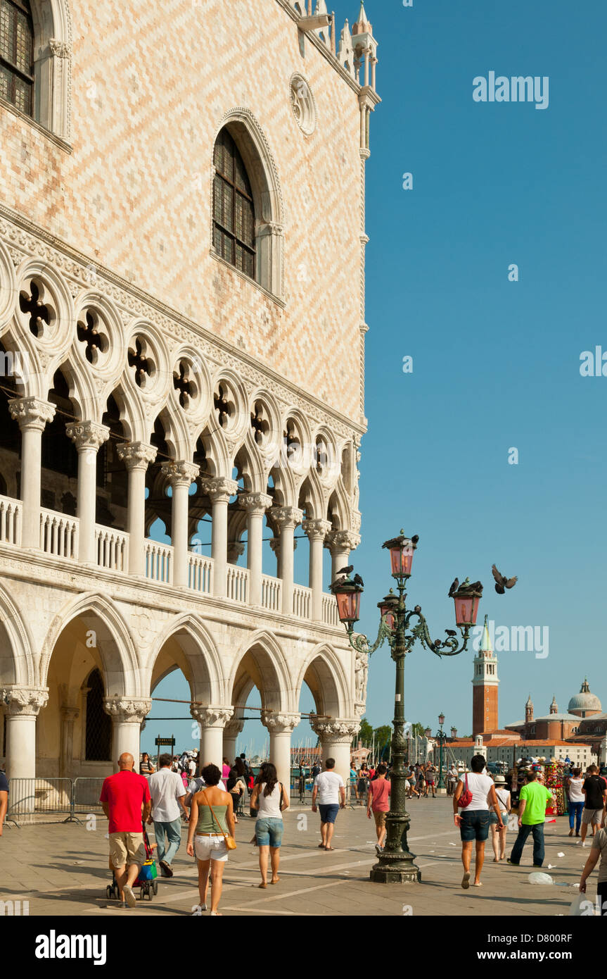 Der Dogenpalast, Venedig, Italien Stockfoto