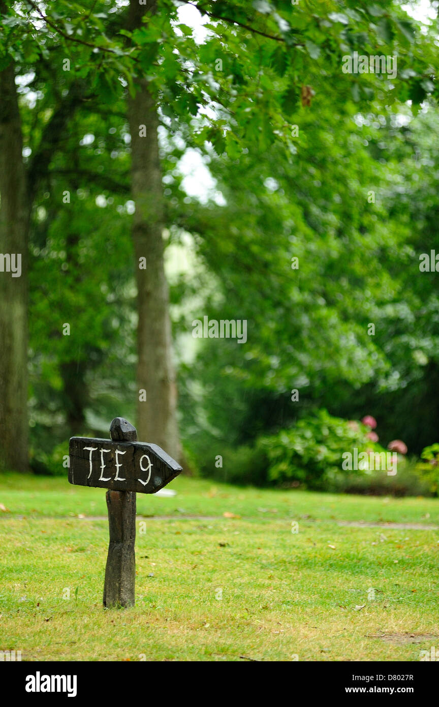 Golfplatz Stockfoto