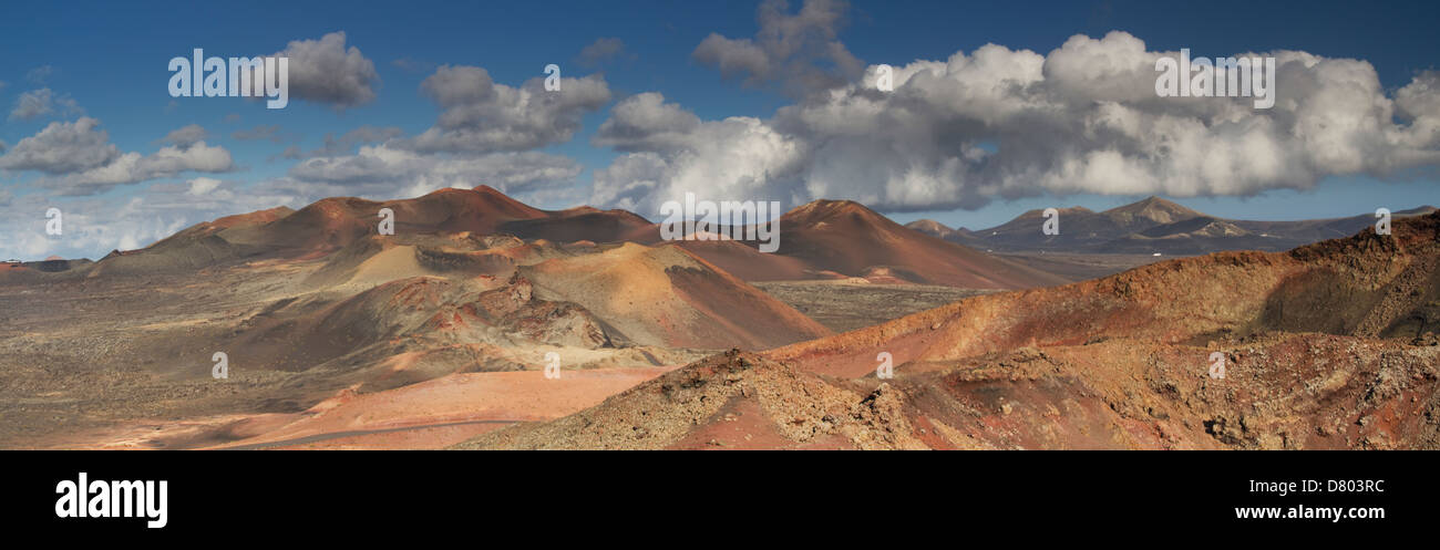 Timamnfaya Nationalpark, Lanzarote, Kanarische Inseln Stockfoto