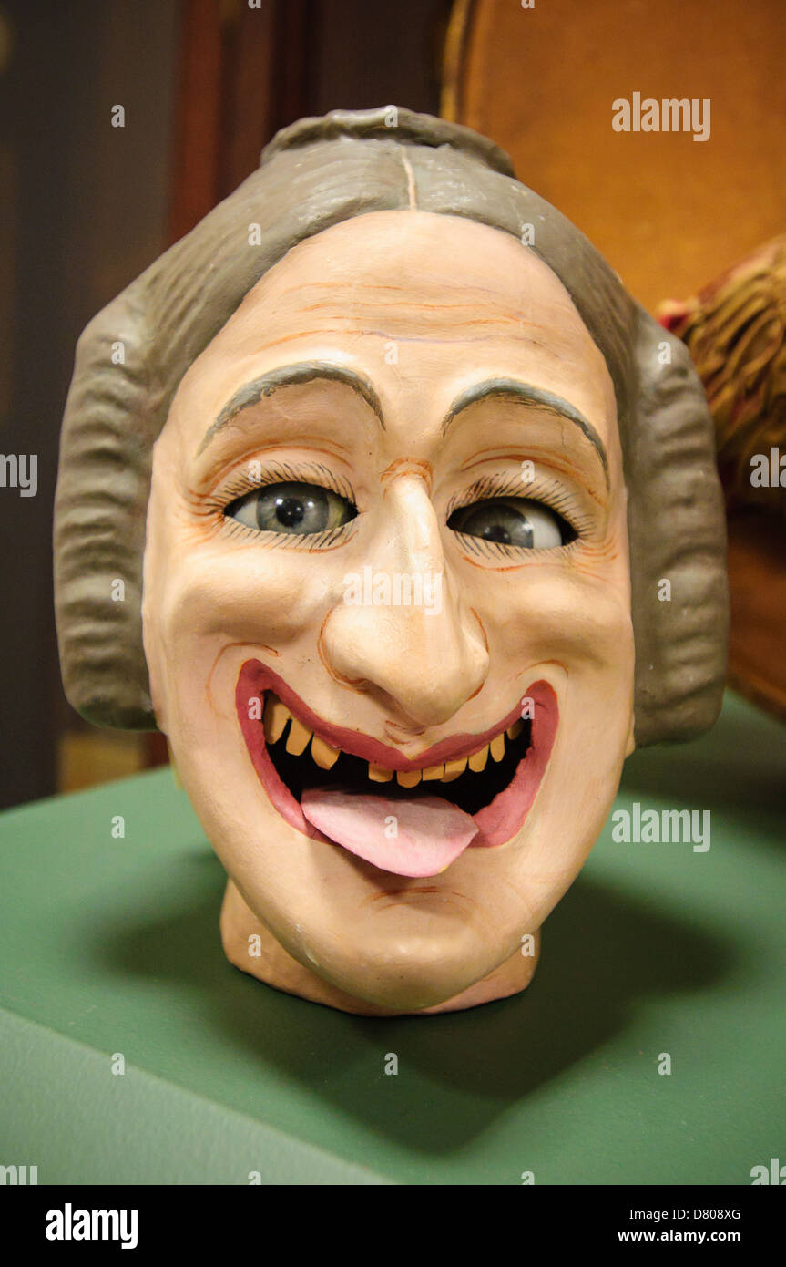Ein Automat in der Auflistung im Morris Museum in New Jersey. Stockfoto