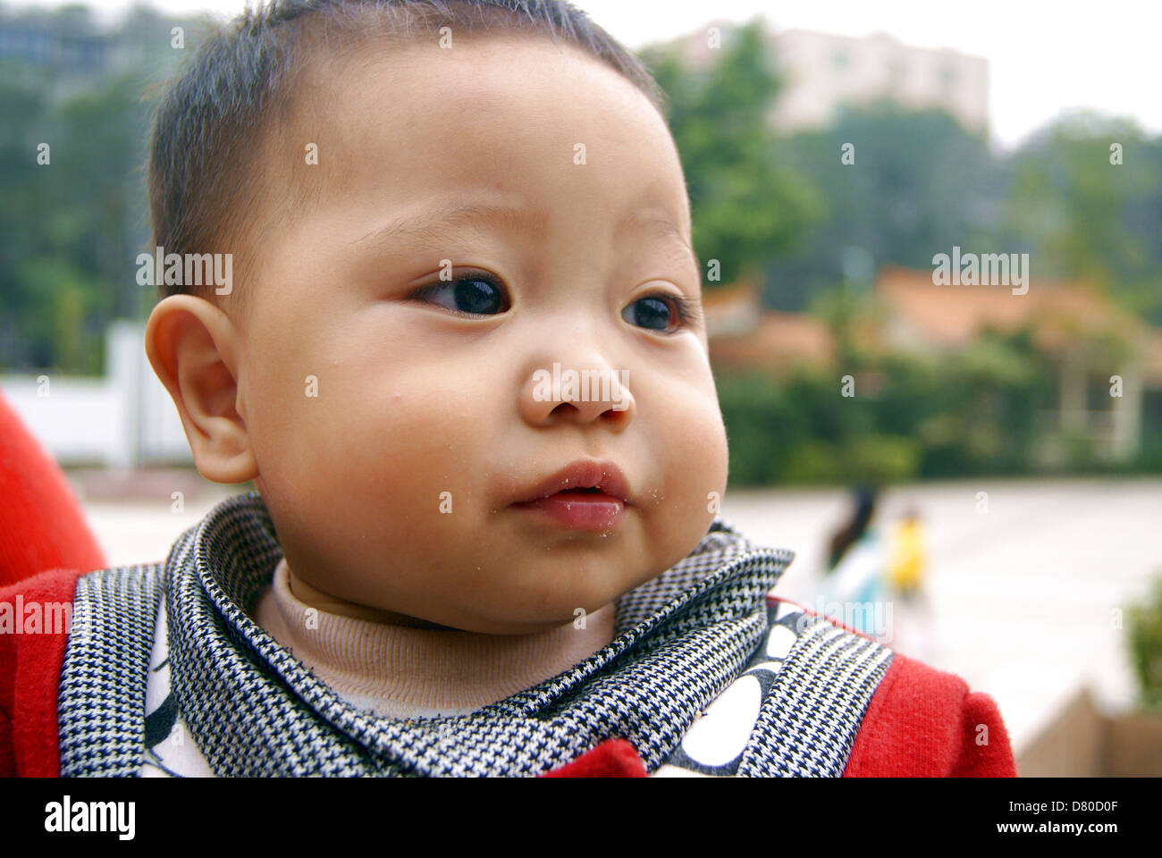 Chinas junge, ca. 2 Jahre alt Stockfoto