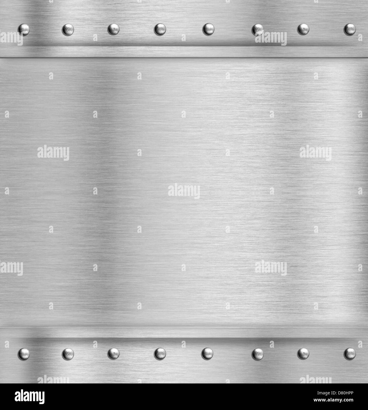 Stahl Metall Textur Platte Hintergrund Stockfoto
