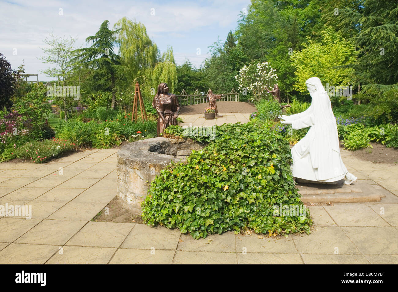 Elgin biblische Garten - Elgin, Moray, Schottland. Stockfoto