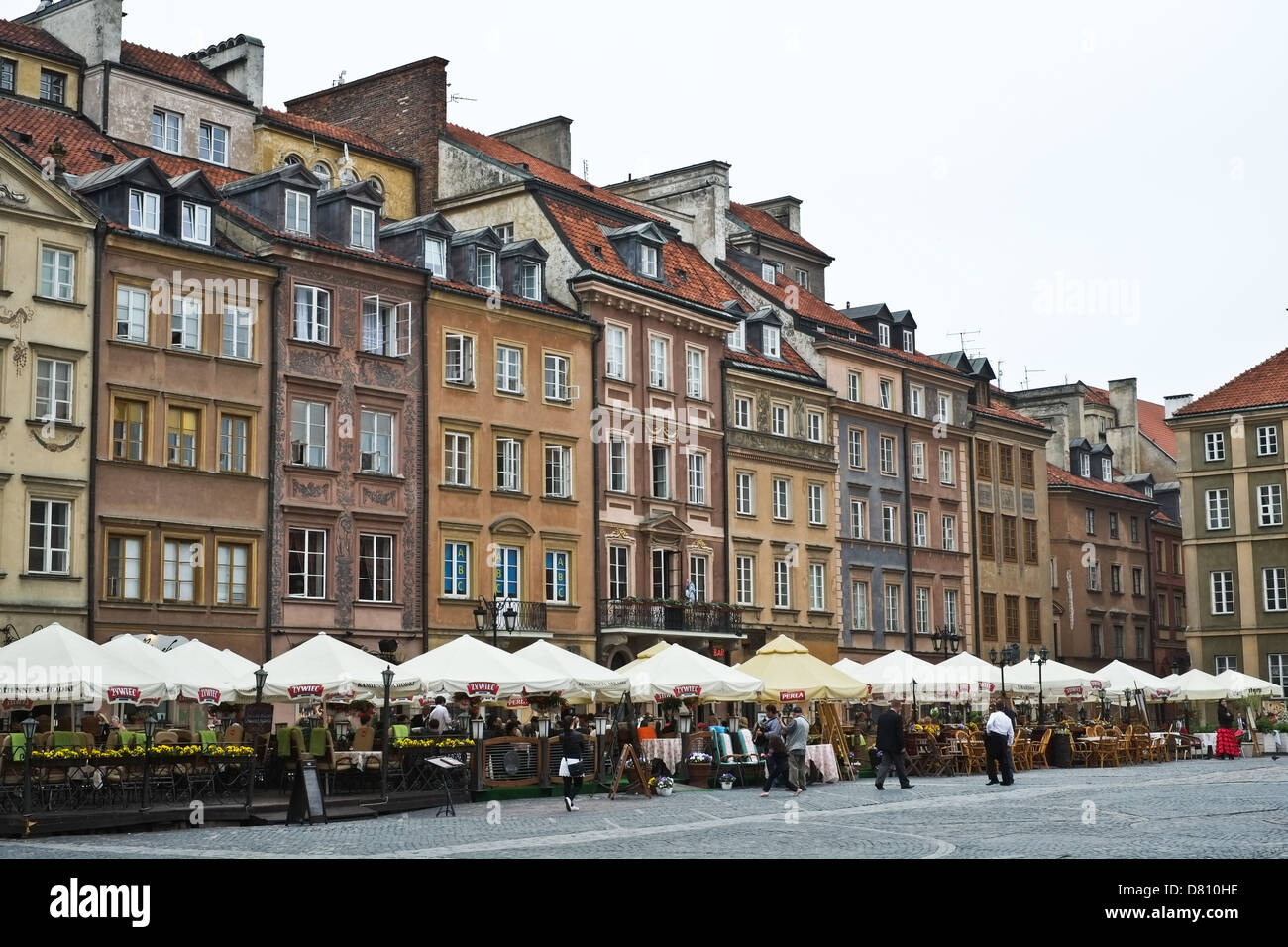 Altmarkt in Warschau, Polen Stockfoto