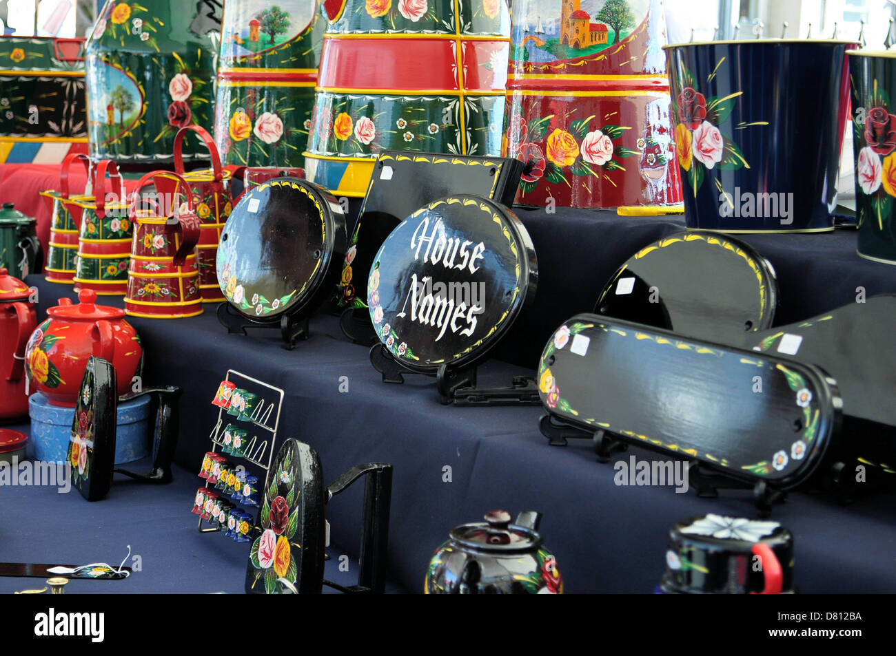 Skipton Wasserstraße Festival 2013 Stockfoto