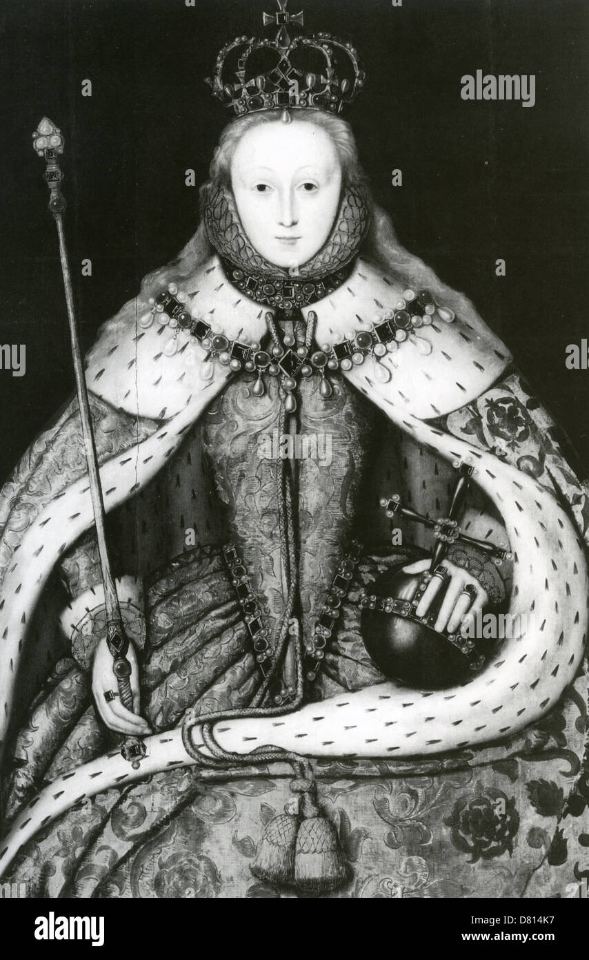 KÖNIGIN ELISABETH I. VON ENGLAND (1533-1603) Stockfoto