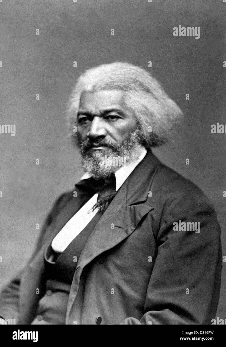 Frederick Douglass, US-amerikanischer Sozialreformer, Redner, Schriftsteller und Staatsmann Stockfoto