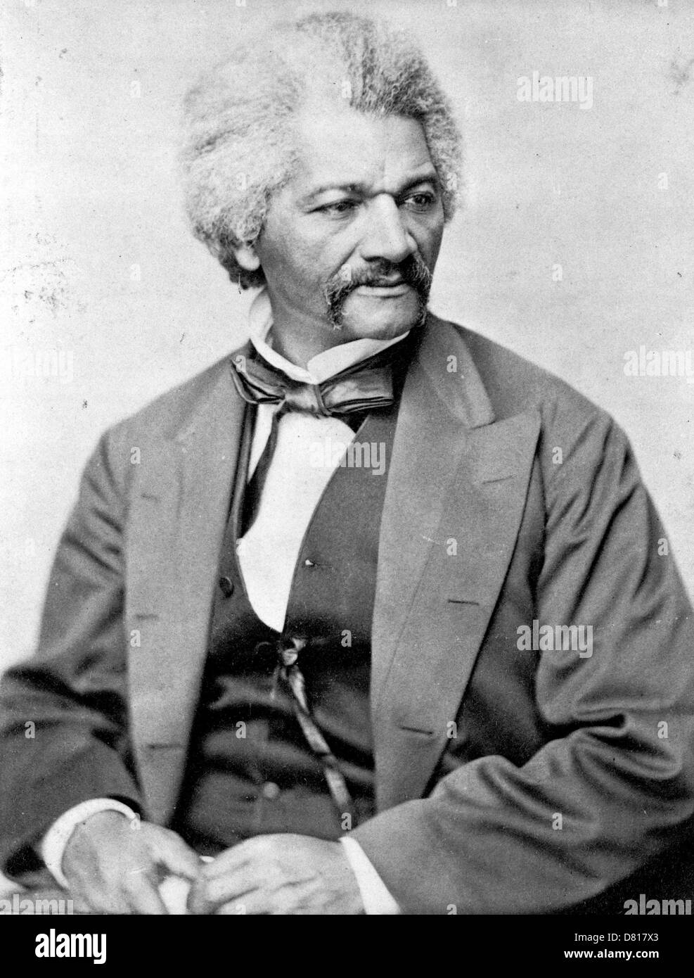 Frederick Douglass, US-amerikanischer Sozialreformer, Redner, Schriftsteller und Staatsmann Stockfoto