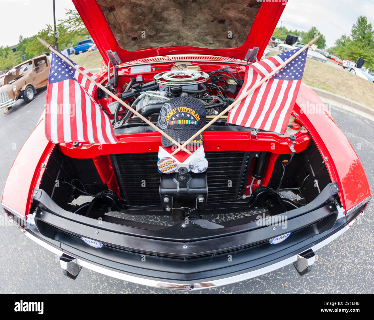 Amerikanische Veteran car Stockfoto