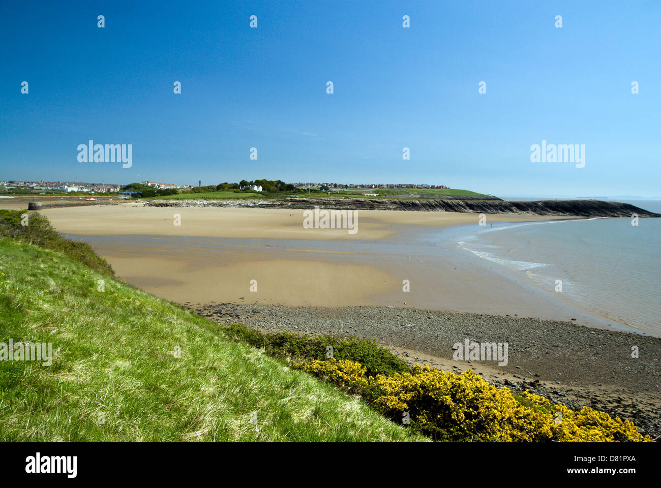 Beobachten Sie House Bay, Barry Island, Vale of Glamorgan, Südwales. Stockfoto