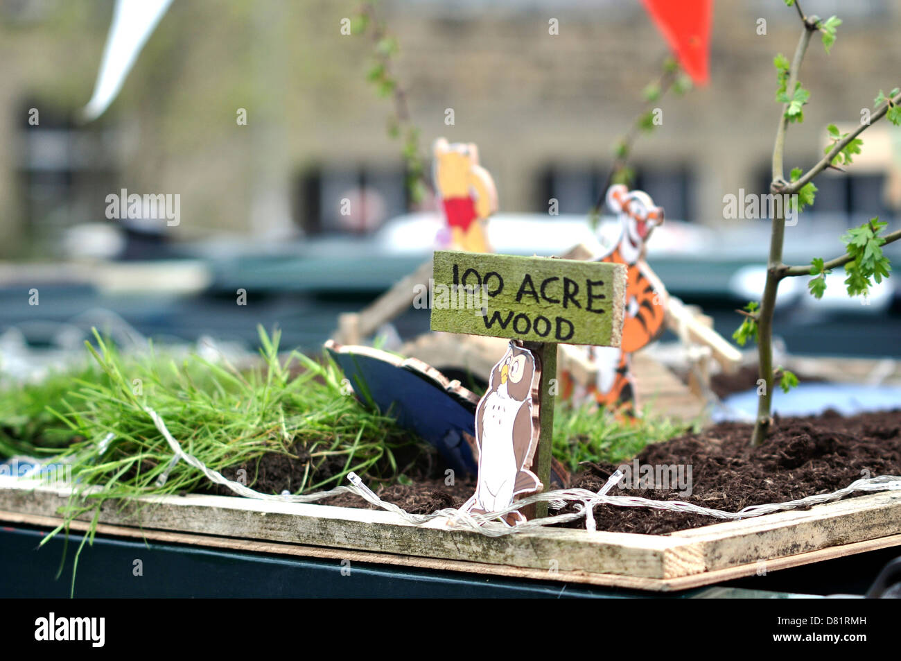 Skipton Wasserstraße Festival 2013 Stockfoto