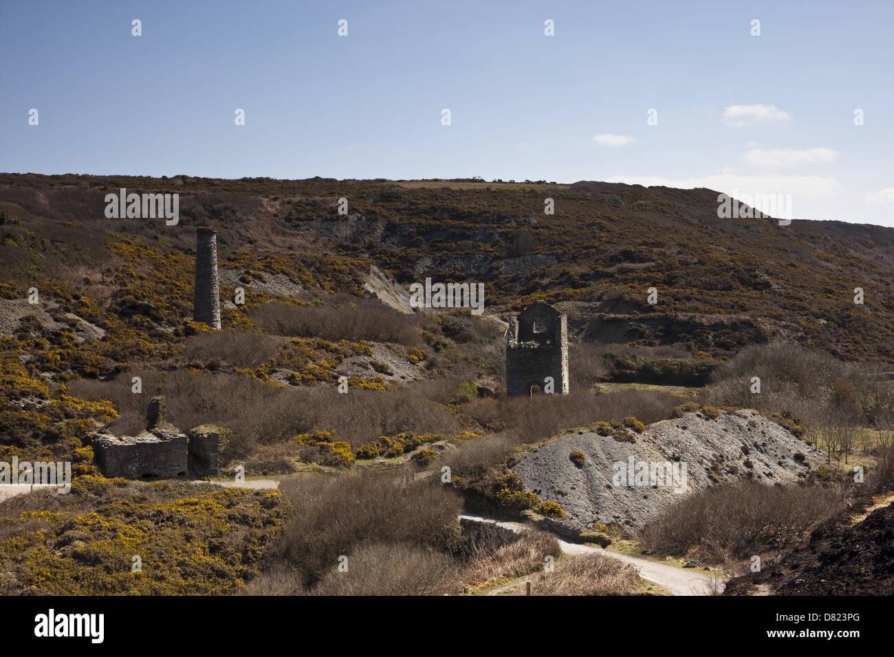 South West Coast Path, Kapelle Porth, Peranporth Stockfoto